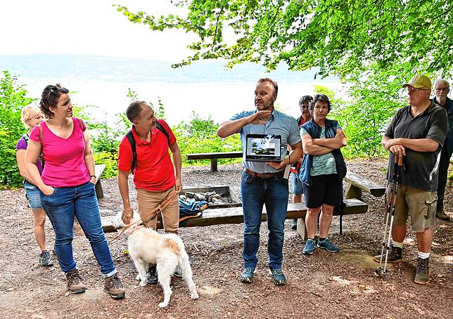Bild 14: Wie läuft es sich von der Marienschlucht zum Burghof? Bilder einer Wanderung