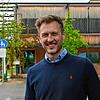 Florian Witt bewirbt sich auf die Gastronomie im Uferpark. Der Hotelbetriebswirt hat diverse Ideen, das Areal zu nutzen. Im Hintergrund, ...