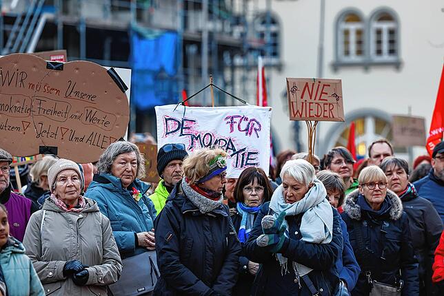 Bild 8: &bdquo;Deutschland ist bunt&ldquo;: Bilder von der Demonstration gegen rechts in Radolfzell