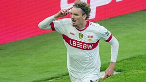 Stürmer Nick Woltemade würde gern vom VfB Stuttgart zum FC Bayern wechseln.