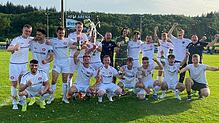 Der SC Pfullendorf II feiert den Meistertitel in der Kreisliga A3