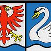 Manche Stadt hat einen Vogel im Wappen, aber die Doppelstadt hat sogar derer zwei: Adler und Schwan. Immerhin eine gewisse Besonderheit, ...