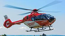 Der Rettungshubschrauber Christoph 45 hat seit über 40 Jahren seinen Standort am Klinikum Friedrichshafen.