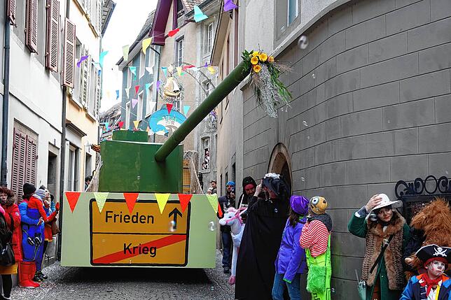 Bild 8: Bilder vom Fasnachtsumzug in Laufenburg