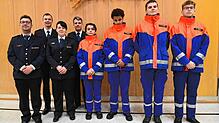 Die Jugendfeuerwehr gilt als schlagkräftige Gruppe. Dazu tragen Luca Brinckmann, Domenic Hall, Jana Böck und Jakob Repp bei. Für ...