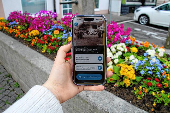 Die eingesprochenen Tonspuren der Stadtführer aus Waldshut-Tiengen machen die digitale Stadtführung lebendig.