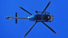 Die Polizei suchte unter anderem mit einem Hubschrauber nach einer vermissten Person in Überlingen.