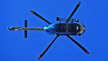 Die Polizei suchte unter anderem mit einem Hubschrauber nach einer vermissten Person in Überlingen.