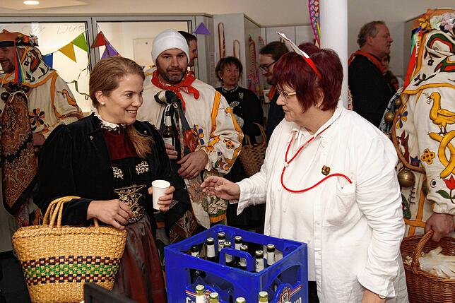Bild 14: Fasnet Donaueschingen: Närrische Stimmung im SÜDKURIER-Stüble