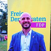 Die FDP geht 2025 im Wahlkreis Lörrach-Müllheim mit dem 34-jährigen Amir Ismaili aus Freiburg ins Rennen um ein Bundestagsmandat.