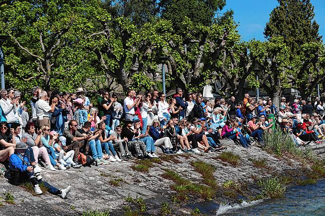 Bild 33: Spektakulär! Die besten Fotos der Wasserski-Show im Konstanzer Trichter