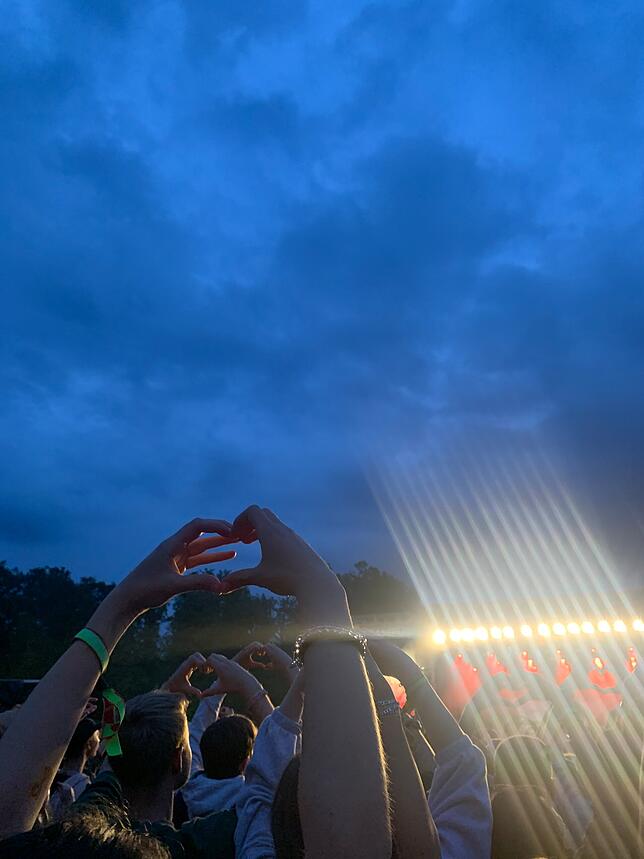 Liebe für das Campus-Festival und seine Künstler.