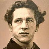 Gustav Dorell als junger Mann.