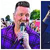 Ben Zucker und Rea Garvey (von links) bieten tausenden Fans beim Sommersound-Festival 2025 in Villingen-Schwenningen besondere ...