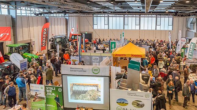 Der Agrartag in Donaueschingen findet traditionell großes Interesse bei den Landwirten. Das zeigt ein Blick in den Bartak-Saal aus dem ...
