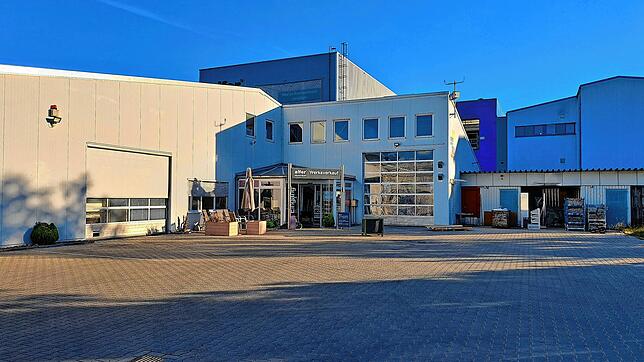 Der Eingang des Direktverkaufs von Alfer Aluminium in Wutöschingen-Horheim. Hier ein Archivbild aus dem Jahr 2023.