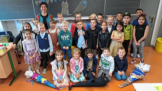 24 Kinder sind in die erste Klasse der Hans-Thoma-Schule in Laufenburg eingeschult worden. Klassenlehrerin ist Eva Schlageter.