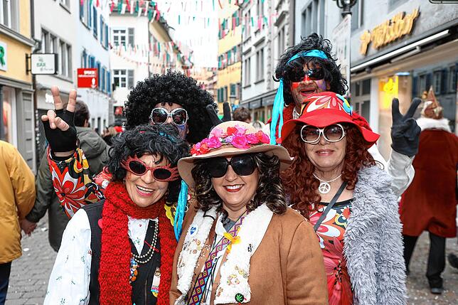 Bild 21: Ho Narro! Die Straßenfasnacht in der Konstanzer Altstadt ist in vollem Gang