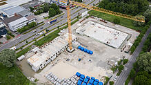Die Zeit drängt: Ein Brachliegen der Baustelle für das Maxx-e-motion-Tagungszentrum über die Wintermonate droht das Fundament zu zerstören.