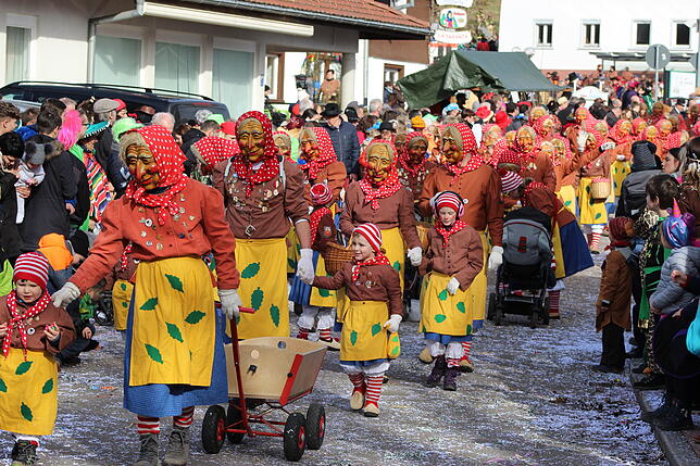 Bild 4: Strahlendes Wetter und glückselige Narren in Ühlingen. Wir haben alle Bilder (2)