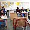 Die Klasse 10 c der Werner-Kirchhofer-Realschule in Bad Säckingen im Mai. Zu diesem Zeitpunkt galten noch Abstandsregeln, diese sollen ...