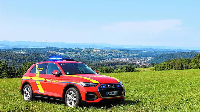 Ähnlich wie dieser Feuerwehr-Kommandowagen der Einsatzkräfte in Müllheim könnte auch das Bonndorfer Fahrzeug für den Kommandanten ...