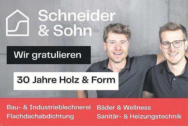 Bild 4: 30 Jahre Holz & Form: Großes Leistungsspektrum