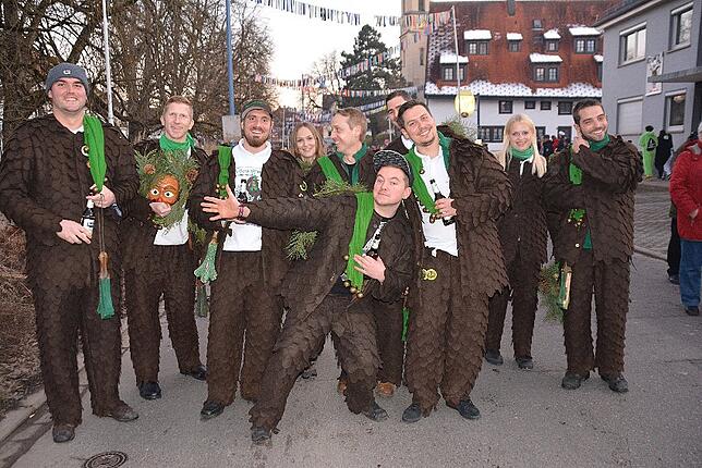 Bild 33: Narrentreffen der Urviecher-Zunft: Bilder vom Eröffnungsumzug (1)