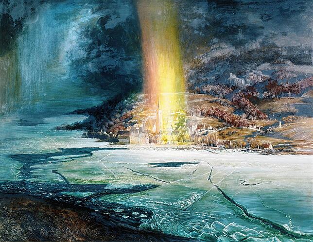 Otto Dix: „Aufbrechendes Eis“ (1940), Museum zu Allerheiligen Schaffhausen, Depositum der Sturzenegger-Stiftung