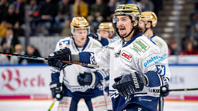 Ist er bald in Schwenningen? Daniel Weiß, derzeit noch in Iserlohn, zeigt offenbar großes Interesse, gemeinsam mit seinem Bruder ...