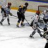 Gegen den HC Lugano (schwarze Trikots) hatten die Schwenninger Wild Wings keine Chance – und unterlagen am Ende mit 0:5.