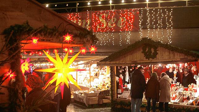 Noch steht in den Sternen, ob der Weihnachtsmarkt 2021 stattfinden kann.