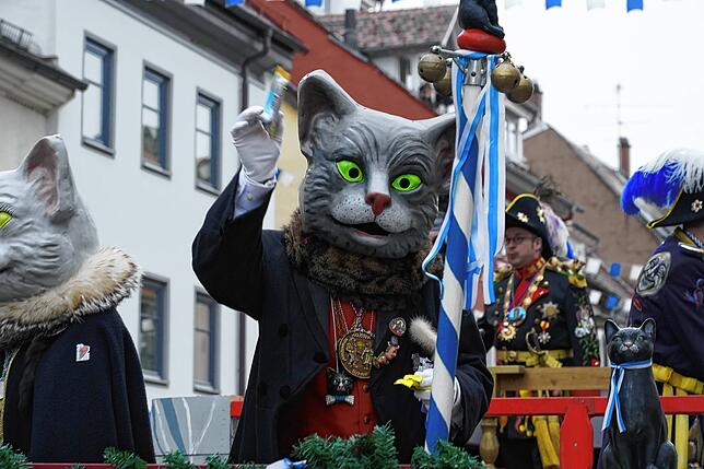 Bild 18: Bilder-Story: So ist die Katzenmusik am Fasnet-Montag in die Stadt einmarschiert