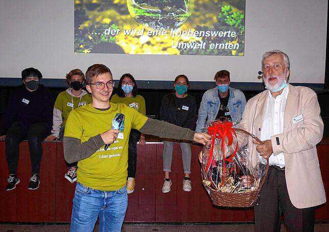 Veranstalter des ersten Klimaschutztags in der Tiengener Stadthalle: Jan Amann (links) und Jörg Kasseckert.
