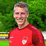 Tobias Geiger (20) vom FC Tiengen 08: „Bei den Bambini habe ich noch im Feld gespielt. Wegen meiner Größe und meiner Faulheit haben die ...