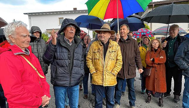 „Ein Baubürgermeister hat nicht nur die Aufgabe zu bauen, sondern auch wertvolle Zonen zu schützen“: Rudolf Scharpf und ...