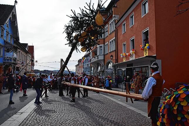 Bild 23: Bilder vom Narrenbaum-Setzen in Stockach Teil 1