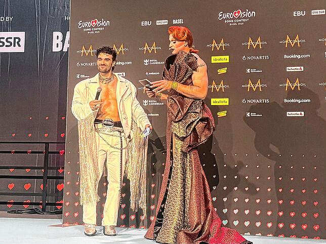 Bild 26: Alle Bilder zur „MET-Gala Europas“ in Basel: So präsentieren sich die ESC-Acts bei der Eröffnungszeremonie