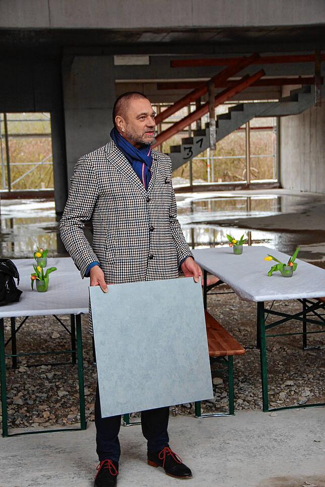 Bild 3: Neubau der Radolfzeller Realschule nimmt Formen an