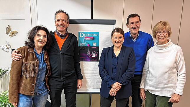 Das Organisationskomitee der Laufenburger Kulturnacht (von links): Manuela Schneider und Roland Sens aus dem badischen, Franziska ...