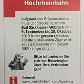 Bild 2: Petitionsausschuss hat entschieden: Die Eisenbahnbrücke in Albbruck wird abgerissen