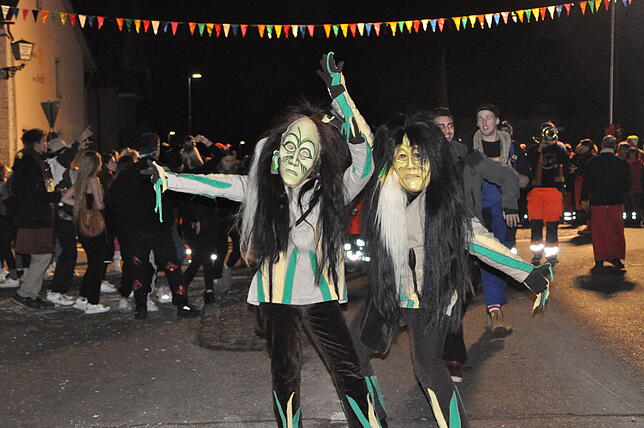 Bild 48: Bilder vom 16. Nachtumzug des Narrenverein Moschtobst in Ahausen