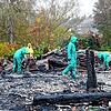 Ziemlich genau ein Jahr nach dem Brand der Scheffelhalle werden nun die Reste abgebrochen. Dafür braucht es eine Spezialfirma, die auch ...