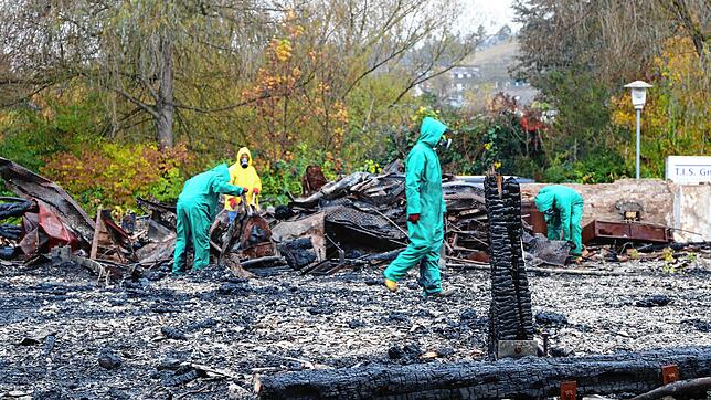 Ziemlich genau ein Jahr nach dem Brand der Scheffelhalle werden nun die Reste abgebrochen. Dafür braucht es eine Spezialfirma, die auch ...