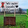 In Mühlhausen-Ehingen wird sich die Protestaktion der Hegauer Landwirte am Montag zentrieren. Schon jetzt steht ein Protestschild auf ...