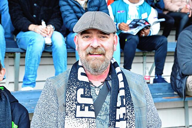 Daniel Jäckle aus Villingen war vor dem Spiel aufgeregt, weil ja nicht in jeder Saison ein Aufstieg bevorsteht.