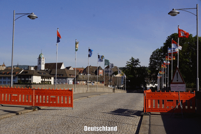 Bild 5: Diese Bilder werden bleiben: Grenzübergänge am Hochrhein aus deutscher und schweizer Perspektive