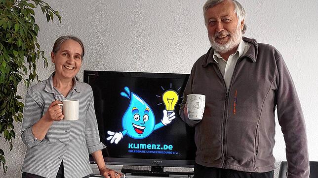 Jörg Kasseckert, Vorsitzender des neu gegründeten Vereins Erlebbare Umweltbildung spricht mit unserer Mitarbeiterin Ursula Freudig über ...