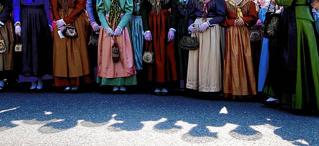 Der Trachtenbund wurde vor 100 Jahren gegründet und wird im Juni groß gefeiert. Das Bild entstand bei der Schwedenprozession im Mai ...