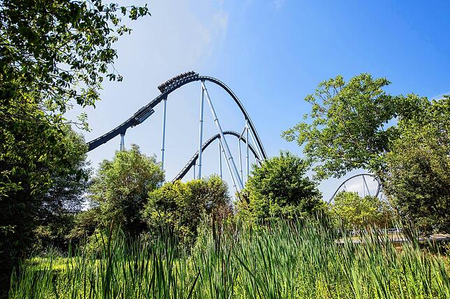 Eine Aufnahme vor der Corona-Pandemie: 2019 konnte der Europa-Park noch im Normalbetrieb öffnen.